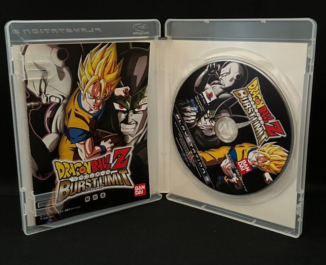 Dragon Ball Z: Burst Limit (Sony PlayStation 3, 2008) - Japanese