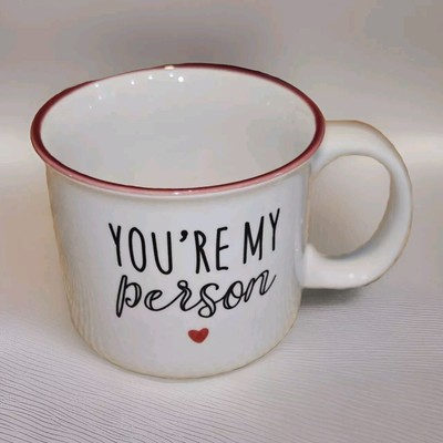 Orly Maison New York You're My Person Coffee Mug Greys Anatomy Quote Valentine
