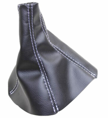 #ad Fits 91 99 Mitsubishi 3000GT Stealth Vinyl Manual Shift Boot w Gray Stitch $18.99