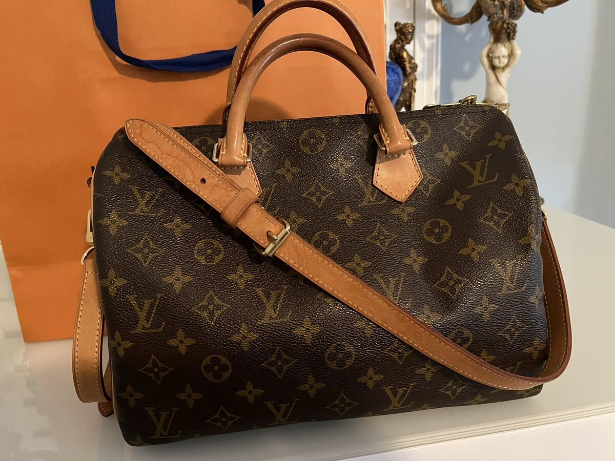 Louis Vuitton Monogram Speedy 30 Bandouliere – DAC