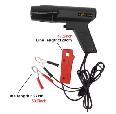 Car Petrol Engine Ignition Timing Gun Detector Xenon Light Inductive Strobe Test