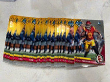 Lot (27) KOREY FOREMAN USC 2023 Bowman University 1st Chrome card #190