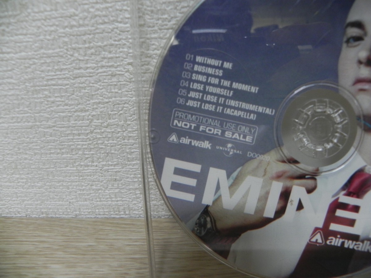 EMINEM - Airwalk 2006 KOREA 6 Tracks Promo Only CD + Card
