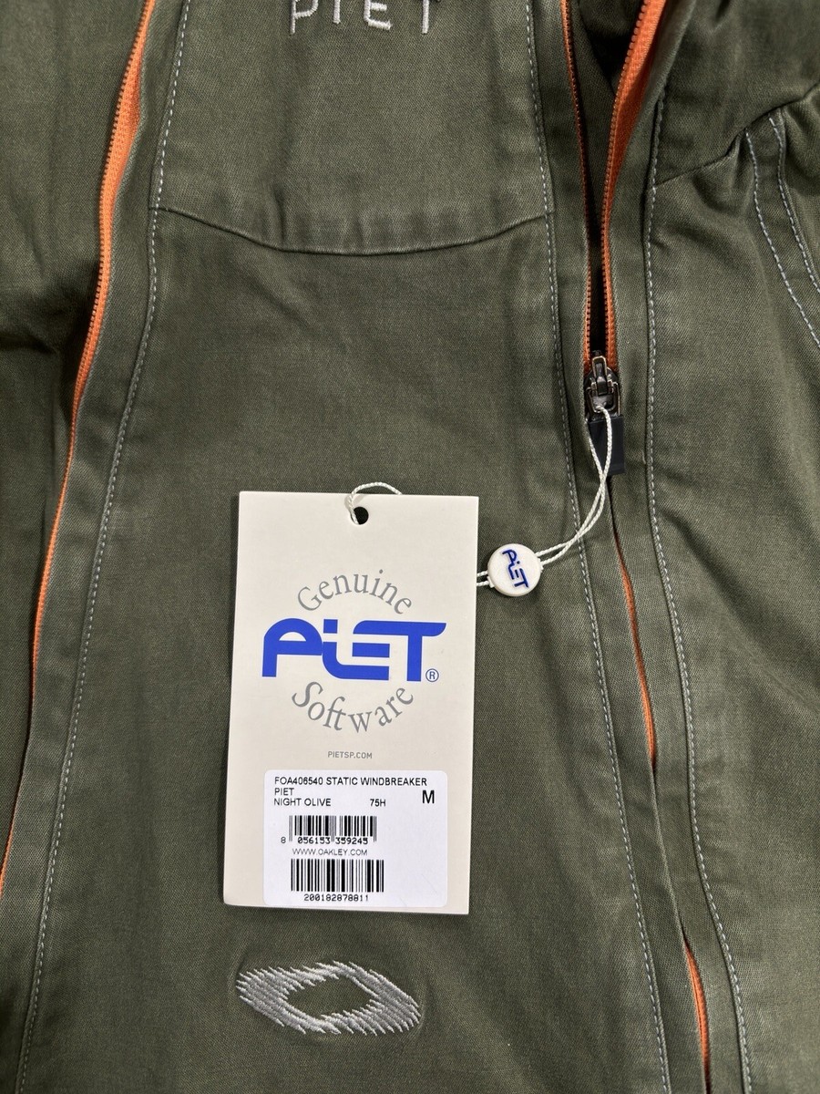 Jacket Oakley x Piet Static Windbreaker Masc Mod, Size - M Jacket Oakley x Piet Static Windbreaker Masc Mod, Size - M