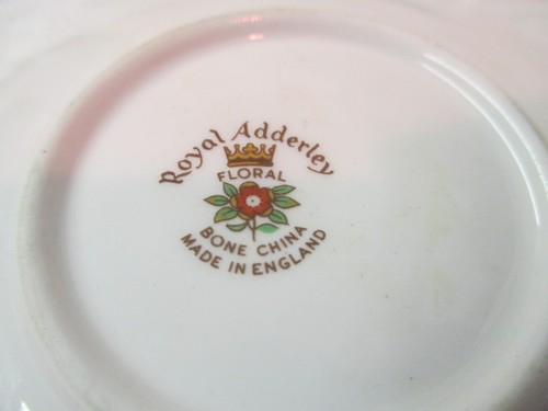Vintage England Royal Adderley square Coaster ADD102 2 long bill Game Birds - Picture 3 of 3
