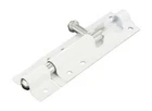 White 4” Door (Tower) bolt with fixings 100mm new