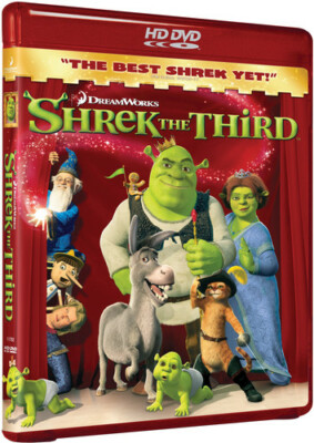 Shrek the Third, DreamWorks (HD DVD ) Brand New (Factory Sealed) 2007