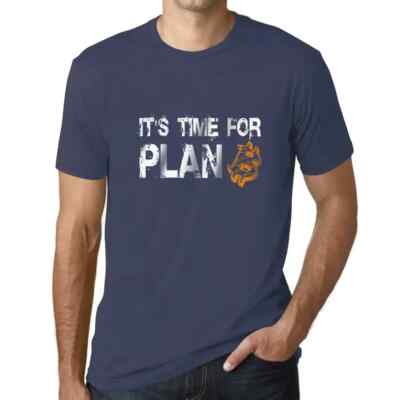 Men's Graphic T-Shirt It's Time For Plan B Bitcoin Btc Hodl Crypto Eco-Friendly