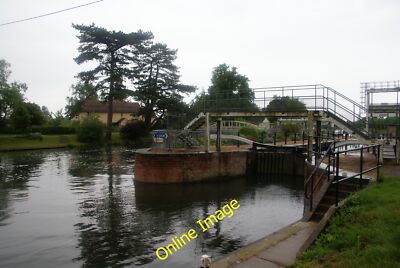 Photo 6x4 Baits Bite Lock Horningsea There is a lock and a weir here, whi c2014