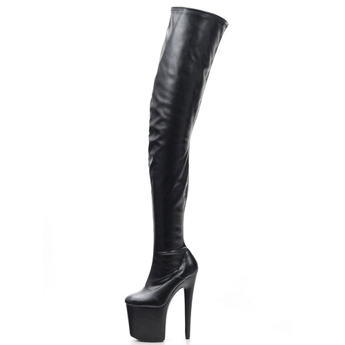PVC thigh high boots 2020 high heel 