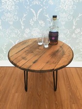 Reclaimed Whisky Barrel Table