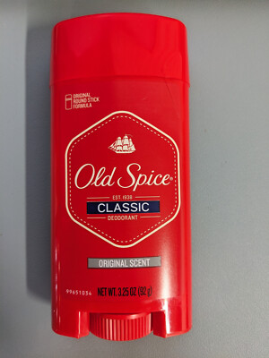 3 PACK Old Spice Original Classic Deodorant 3.25 oz