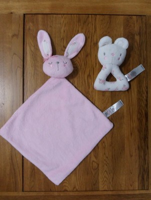 pink bunny comforter asda