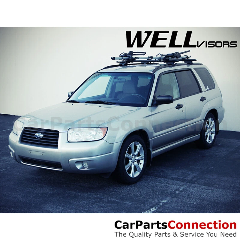 Viseras de ventana WellVisors 2003-2008 para deflectores laterales Subaru Forester Foto 3 de 4