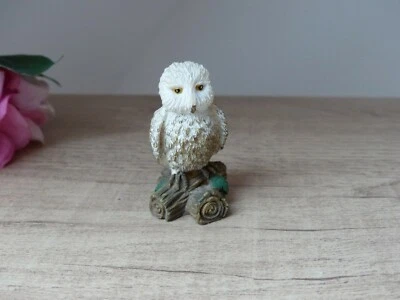 Petite Statuette Chouette Résine Collection H 5,5 cm - Photo 1/4