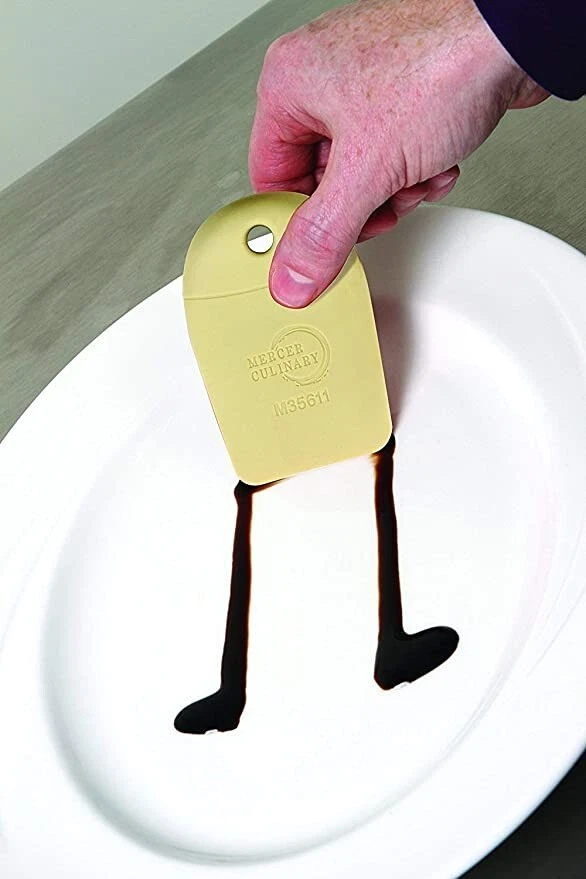 Mercer Culinary Silicone Plating Wedge: Plain - Image 3 of 4