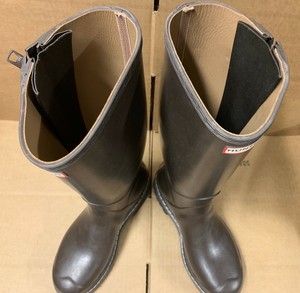 zipper rain boots