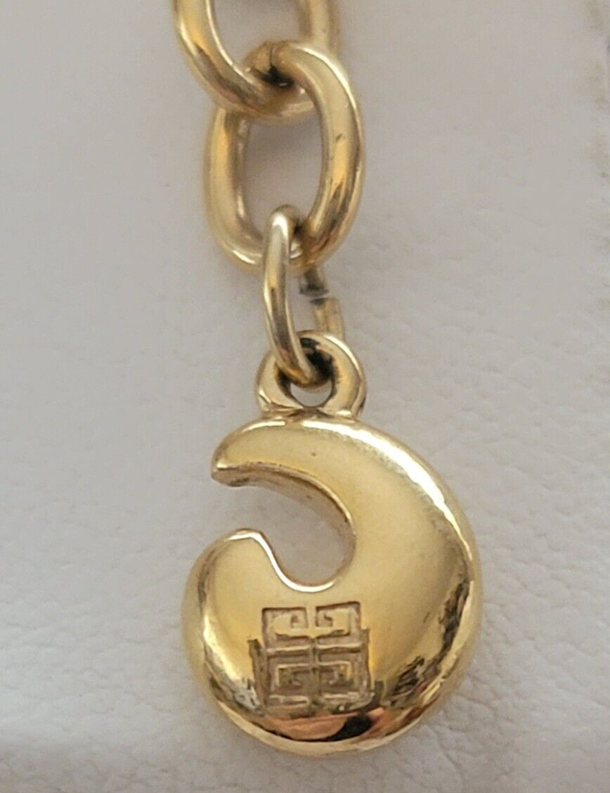 Givenchy Gold Tone Interlocking Chains Collar Nec… - image 5