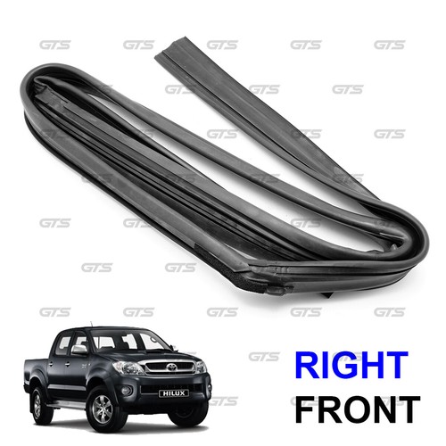 Fits Toyota Hilux Vigo '05 - '14 Front Rh Glass Run Channel Weather Window Seal - Picture 3 of 10