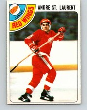 1978-79 O-Pee-Chee #32 Andre St. Laurent  Detroit Red Wings V21239