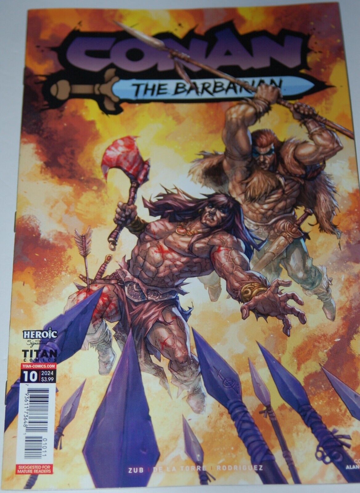 Conan the Barbarian #10 2024 Titan Comics