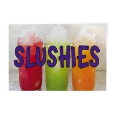 Decal Stickers Slushies Outdoor Advertising Printing D Vinyl Store Sign Label