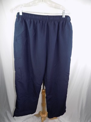WEATHERPROOF Athletic Active Wear Navy Blue Pants Men s L Large Lined