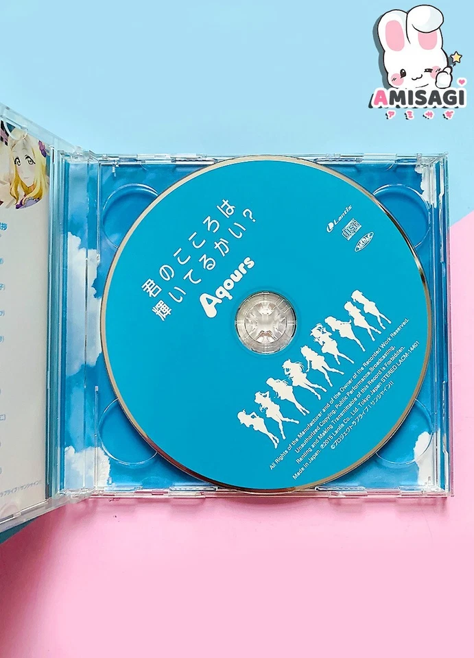 Love Live! Sunshine!! 1st Single Kimi no Kokoro wa Kagayaiterukai CD + DVD Anime - Bild 4 von 4