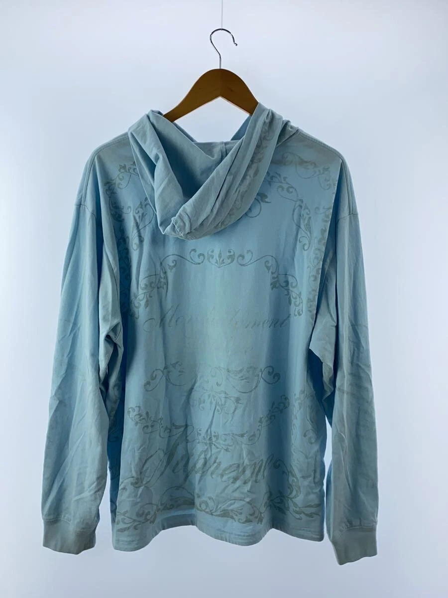 Felpa Supreme cotone blu M usata