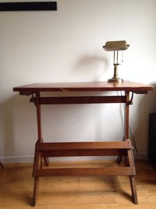 Vintage Architectural Drafting Table Ebay