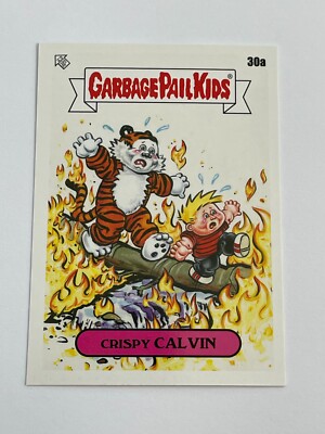 2022 Topps Garbage Pail Kids Book Worms #30a - Crispy Calvin