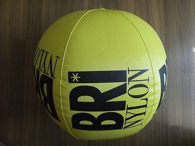 original Wasserball Werbung ''BRI Nylon''  70er Jahre, ca. 38cm