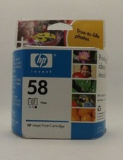 HP Inkjet Print Cartridge 58
