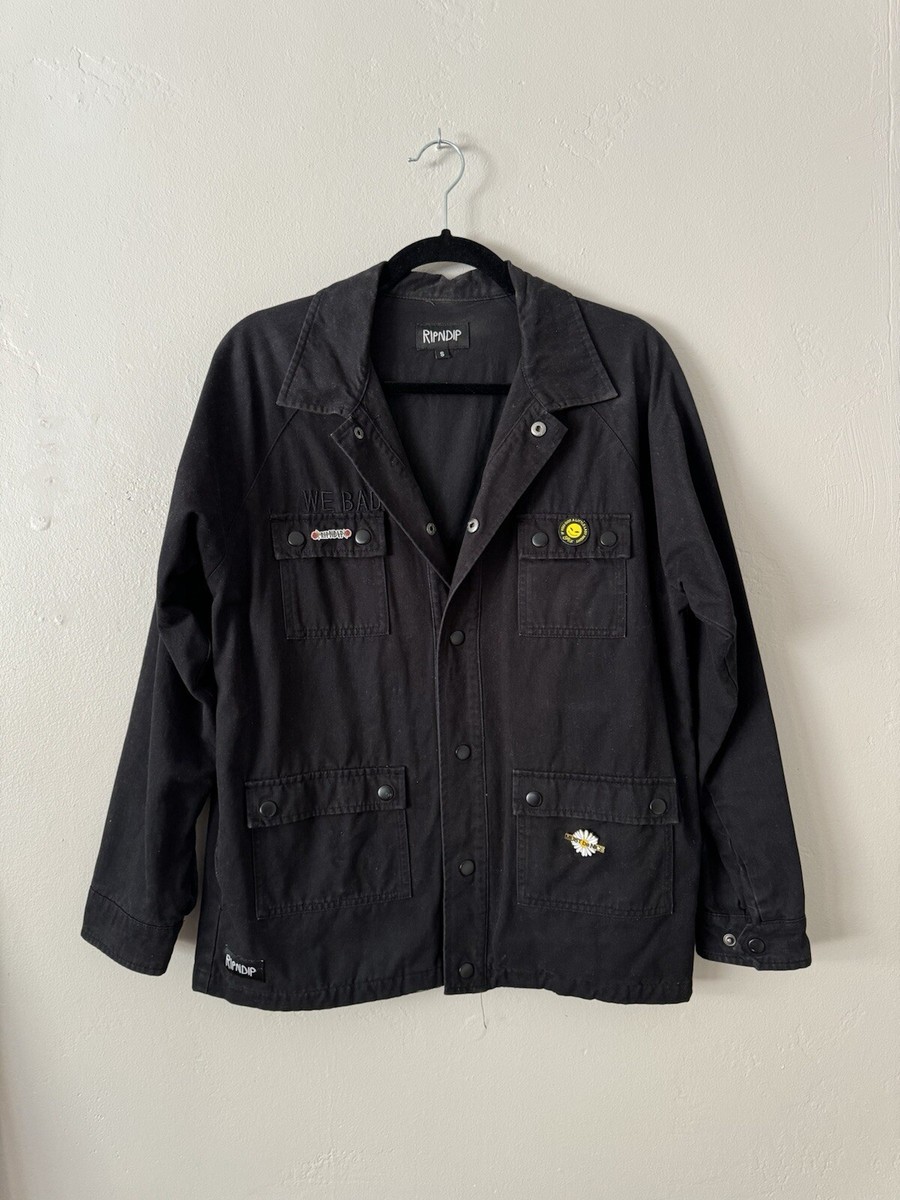 Rip Dip Jacket “Heaven And Hell” Size SMALL Button Up