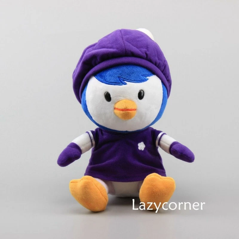 9'' Korea Pororo Plush Toy Crong Eddy Loopy Petty Harry Poby Stuffed Animal - Image 4 of 4