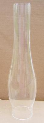 Slim Glass Chimney 2 & 1/2 by 12 inch fit #1, english duplex oil lamp burner 2.5