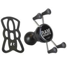 RAM Mount Universal X-Grip Phone Cradle with 1.5 inch C-Ball RAM-HOL-UN7BCU