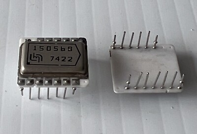 HUH Model 881 Audio Frequency Filter w/datasheet; (lot of 7pc) p/n 150568 NOS