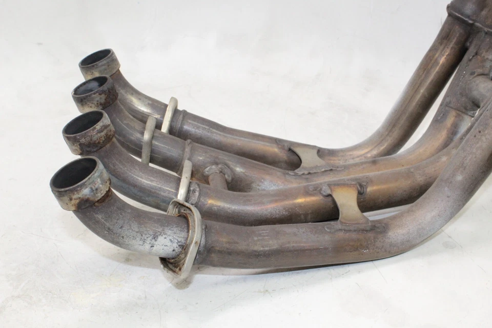 2003 SUZUKI GSXR750 OEM FULL EXHAUST SYSTEM HEADERS PIPE MUFFLER - Image 2 of 4