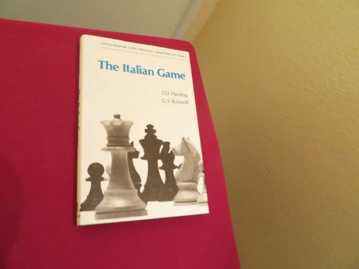 Vintage Allan Troy Chess Book-Ed#5-The Italian Game Batsford 2/3