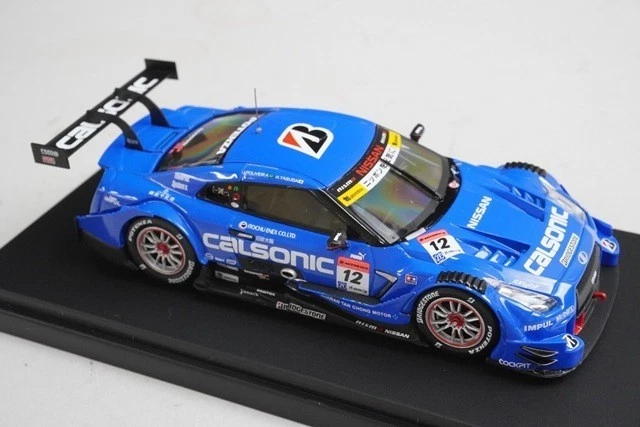 1:43 EBBRO 45278 Nissan Calsonic Impul GT-R Super GT500 Rd.4 Fuji 2015 #12 Foto 3 de 4