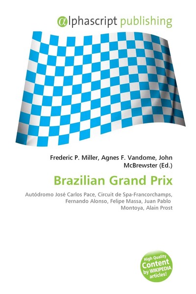 Frederic P. Miller (U. A.) | Brazilian Grand Prix | Taschenbuch | Englisch-image