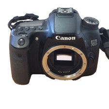 Canon EOS 70D 20.2MP Digital SLR Camera Body *Memory Card Fault* (Q13)