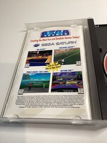 NHL All-Star Hockey Sega Saturn CIB Complete w/ Reg Card TESTED