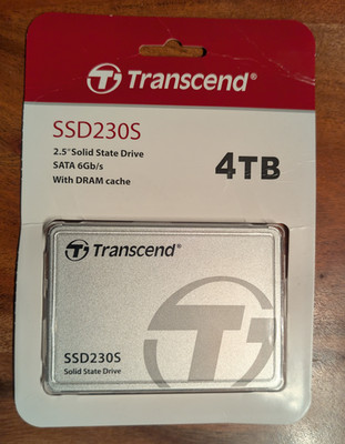 Transcend SSD230S 4TB SATA SSD 2,5'' 3D TLC 560MB/s Rechnung Garantie