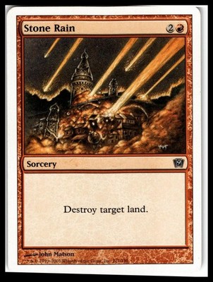9th Edition #221 Stone Rain