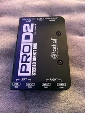 Radial Engineering Pro D2 Stereo Passive Direct Box (CMP117735)
