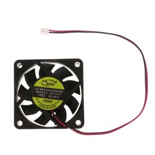 DC 12V 2-Pin 60x60x15mm PC Computer CPU System Sleeve-Bearing Cooling Fan 60