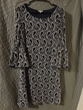 Haani Paisley Print Sleeveless Keyhole Neck Dress Women's Size S