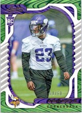 2022 Panini Absolute #144 Andrew Booth Jr. Green Waves #/50 Vikings RC
